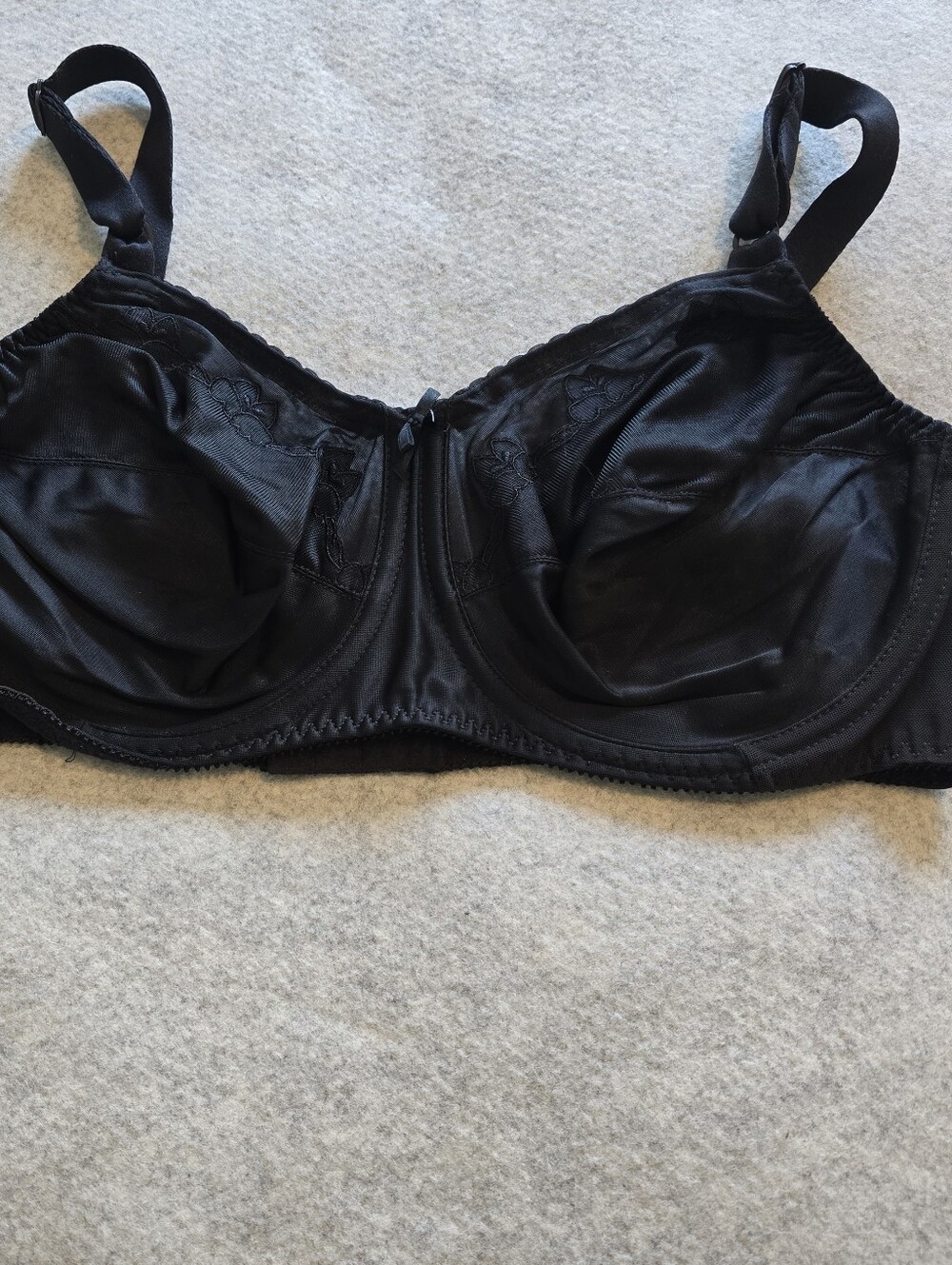 Bali Black Full Coverage Underwire Bra 38D